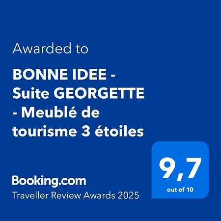 Bonne Idee - Georgette - Meublé De Tourisme 3 étoiles *